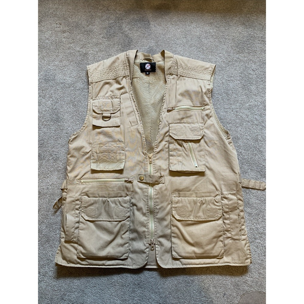 Concealed Carry Vest Rothco Tactical Plainclothes Men's Size‎ M Beige